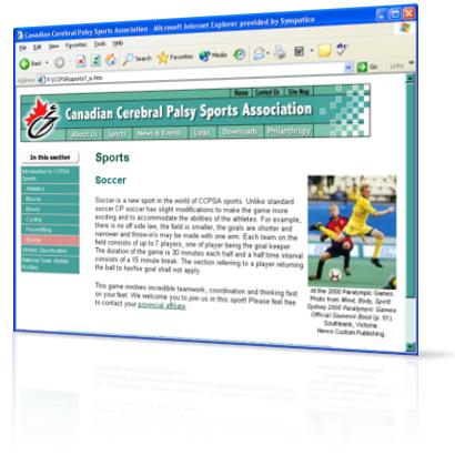 Cerebral Palsy Sports Association (CCPSA)